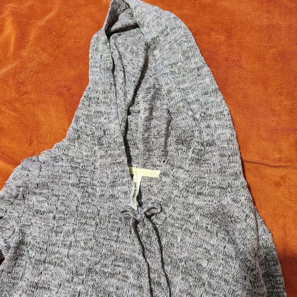 Ever Hottie Lightweight Hoodie Sweater Size Small Gray Color.  New - Picture 5 of 9